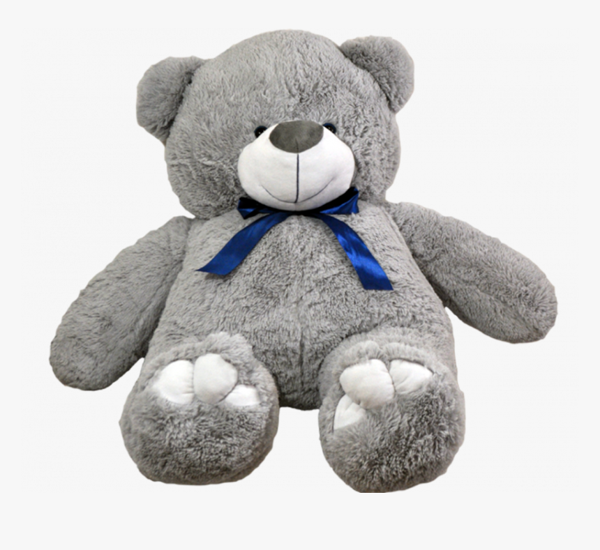 Cute Teddy Bear Png Image - Grey Bear Transparent Background, Png Download, Free Download