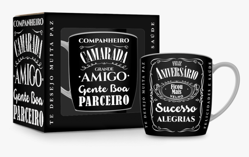 Caneca Porcelana Urban 360ml - Caneca Feliz Aniversário Homem, HD Png Download, Free Download