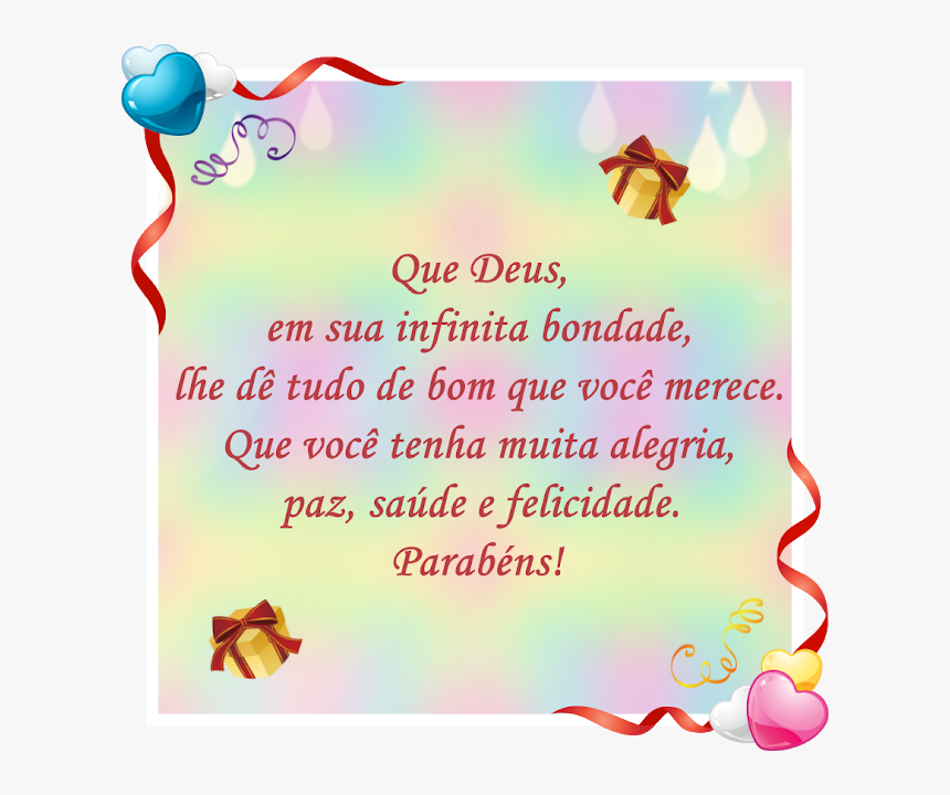 Lindas Frases De Feliz Aniversário - Cartoon, HD Png Download, Free Download