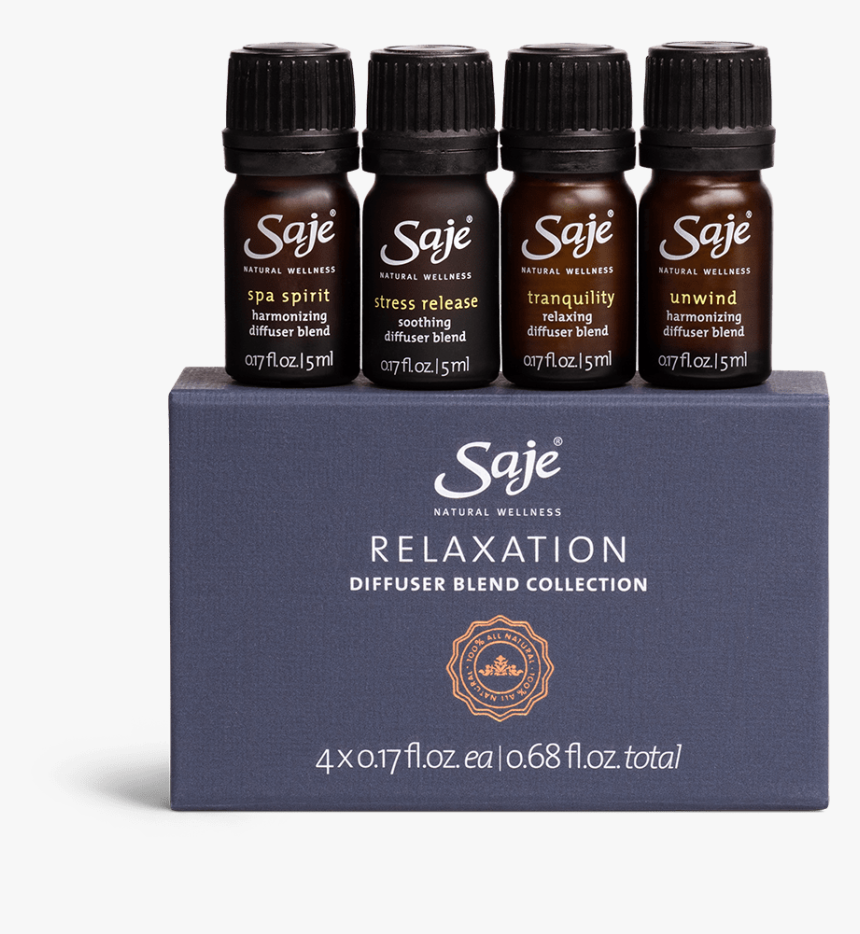 Relaxation - Saje Diffuser Blend Kit, HD Png Download, Free Download