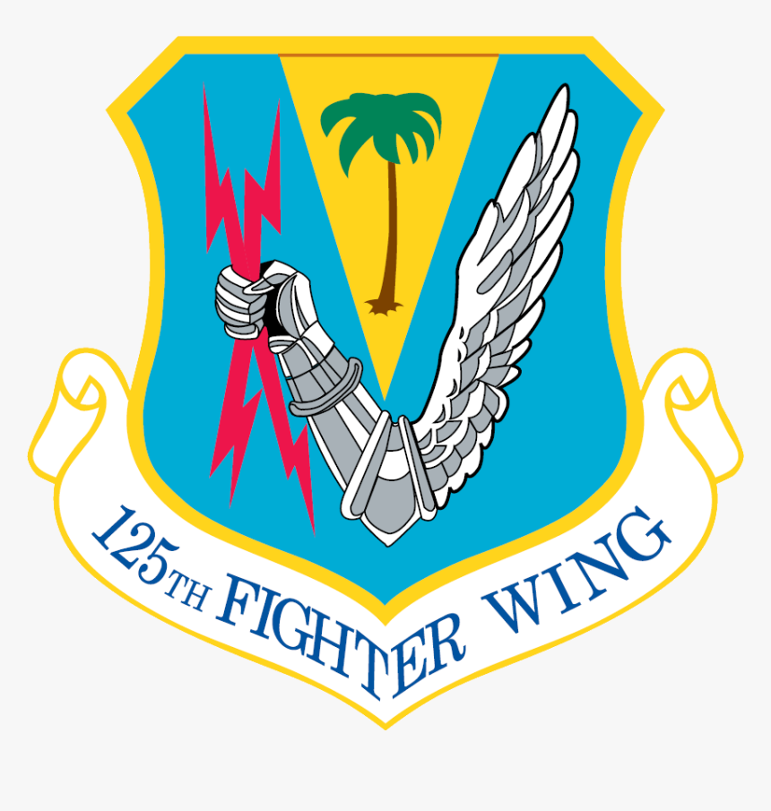 125th Fighter Wing - 125th Fighter Wing Patch, HD Png Download, Free Download