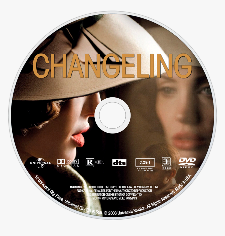 Image Id - - Changeling 2008 Dvd Cover, HD Png Download, Free Download