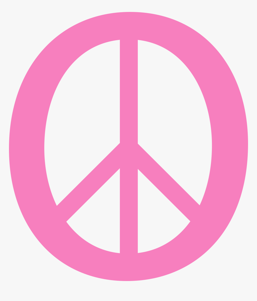 Pink - Peace - Sign - Clipart - Islam Symbol, HD Png Download, Free Download