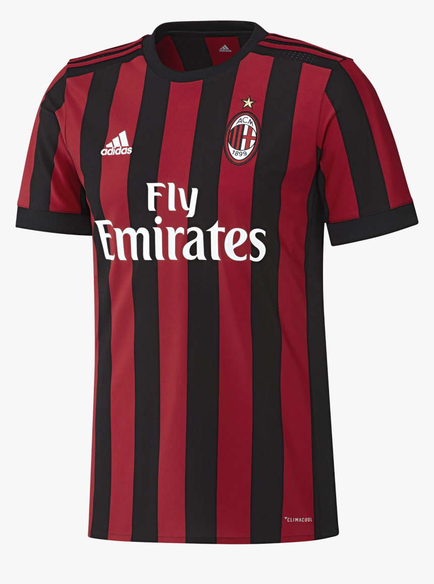 Ac Milan 17/18 Home Jersey"
 Title="ac Milan 17/18 - Arsenal, HD Png Download, Free Download