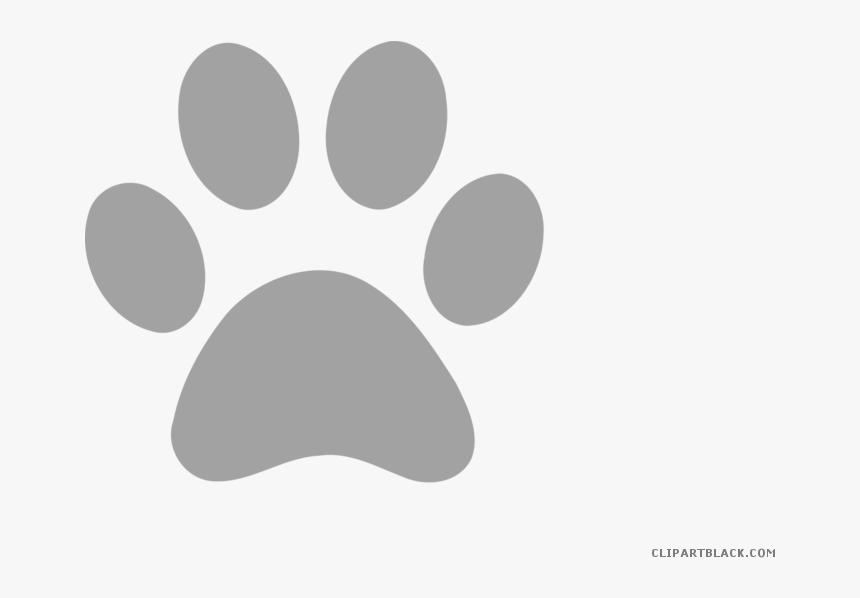 Paw Print Clipartblack Com Animal Free Black - Blue Paw Print Png, Transparent Png, Free Download