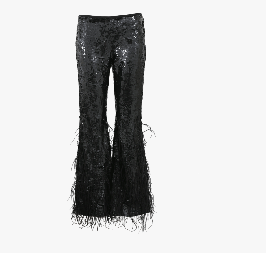 Michael Kors Sequin Ostrich Feather Pant - Pocket, HD Png Download, Free Download