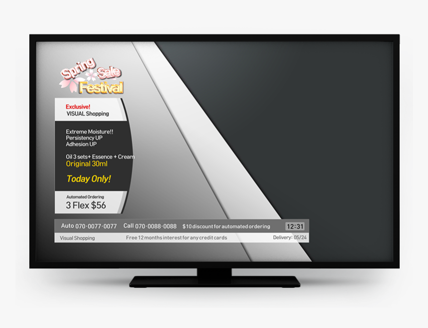 Simple Tv Shopping Application With 31 Great Flat Screen - Led-backlit Lcd Display, HD Png Download, Free Download