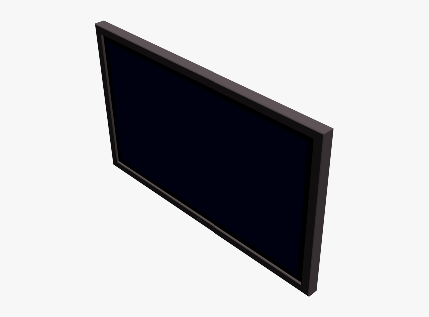 Flat Screen Tv 3ds Max Model - Led-backlit Lcd Display, HD Png Download, Free Download