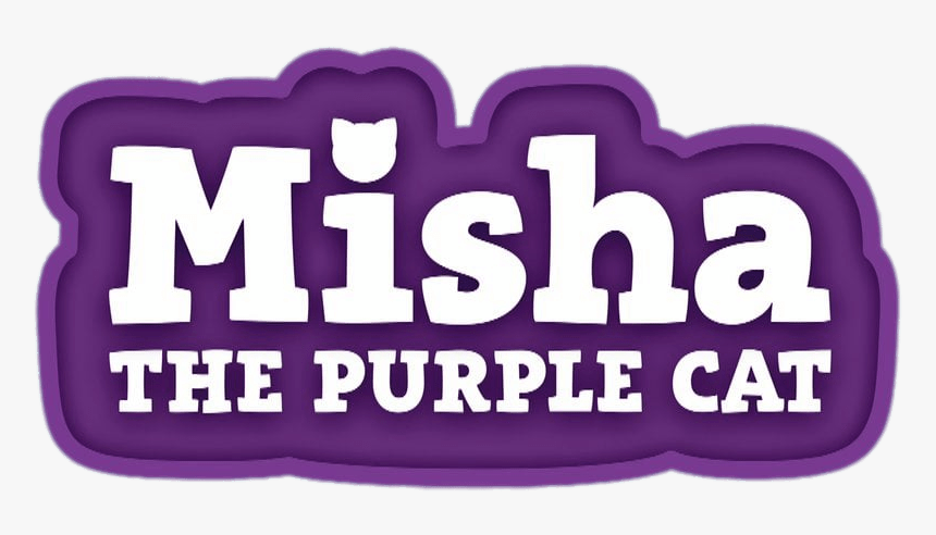 Misha The Purple Cat Logo - Lavender, HD Png Download, Free Download