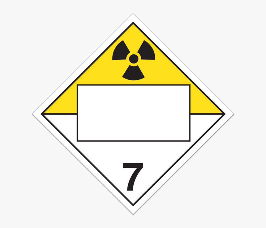 Radioactive Placard, HD Png Download, Free Download