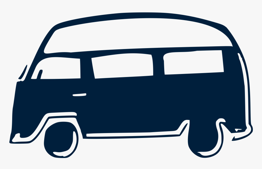 Car Clipart Van - Автобус Силуэт Пнг, HD Png Download, Free Download