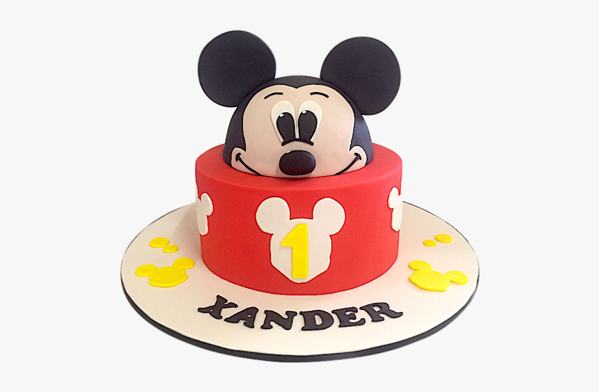 Mickey Mouse Cake, HD Png Download, Free Download