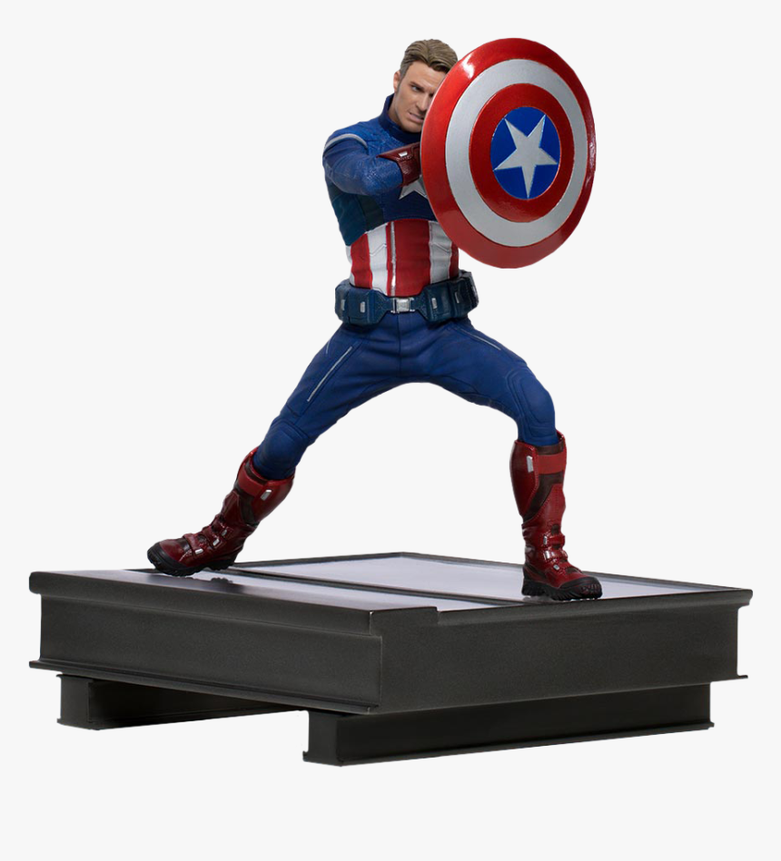 Captain America 2023 1/10th Scale Statue - Iron Studios Captain America, HD Png Download, Free Download