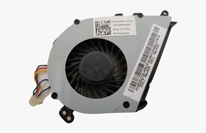 Dell Latitude E5420 Laptop Cpu Cooling Fan 02cpvp 2cpvp - Ventilation Fan, HD Png Download, Free Download