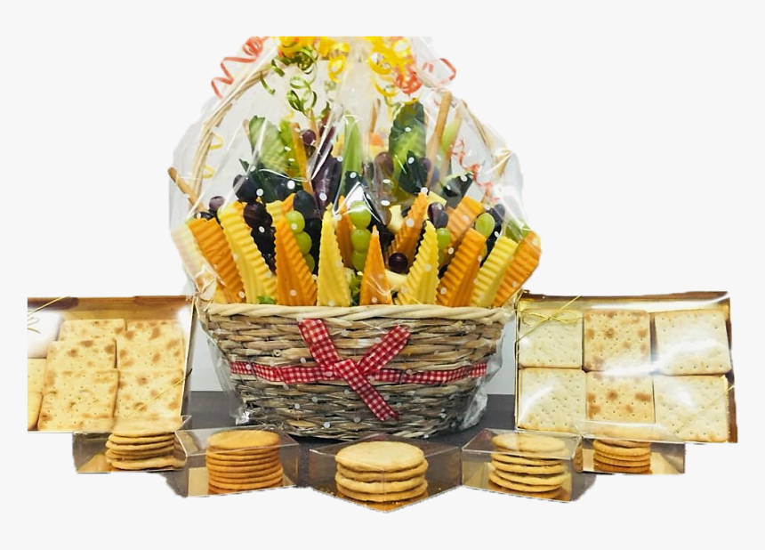 Deluxe Cheese Basket Display By Fruity Bouquets 5 - Breadstick, HD Png Download, Free Download