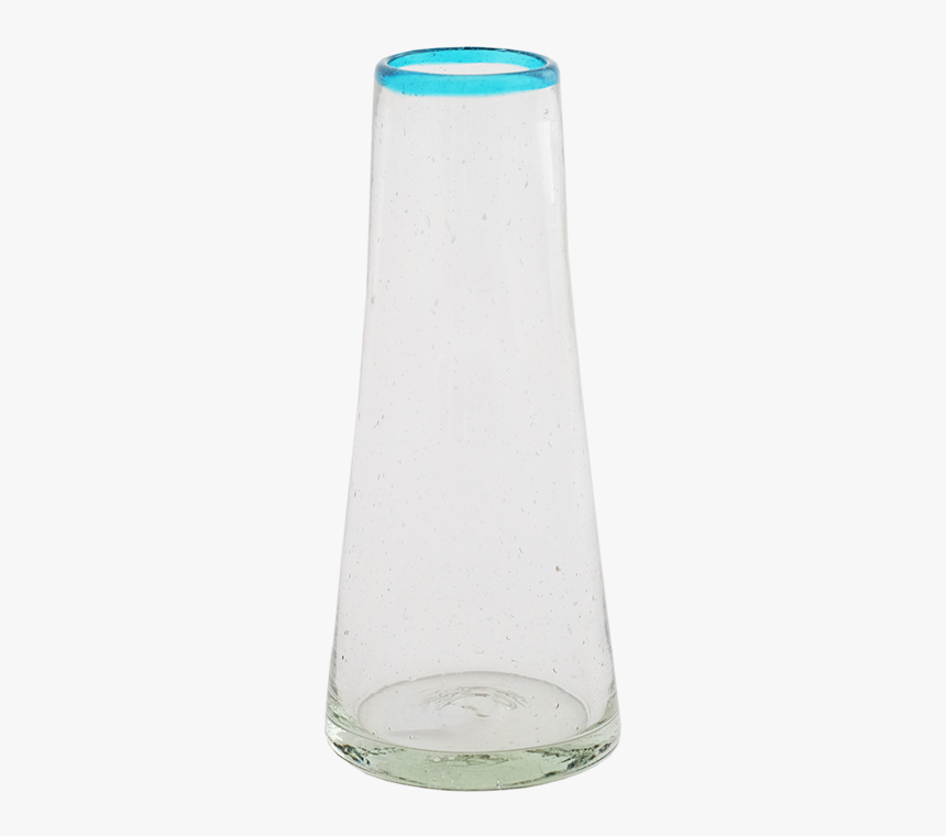 Small Aqua Rim Conical Vase"
 Class="lazyload Lazyload - Vase, HD Png Download, Free Download