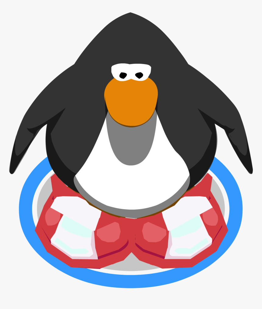 Sledding Clipart Penguin - Transparent Club Penguin Png, Png Download, Free Download