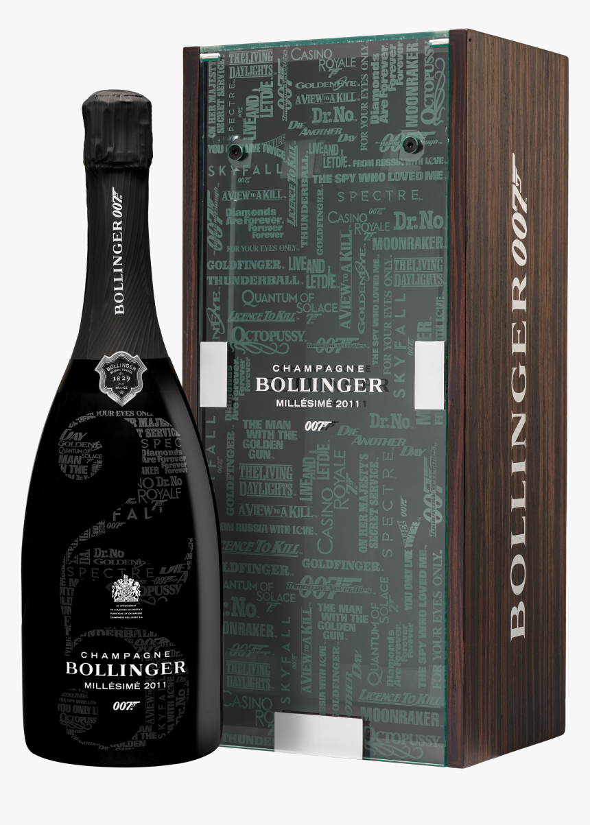 Bollinger 007 Limited Edition Millésimé 2011, HD Png Download, Free Download