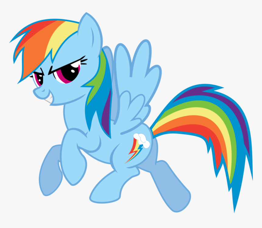 Rainbow Dash Vector Standing Png File - Rainbow Dash Png, Transparent Png, Free Download