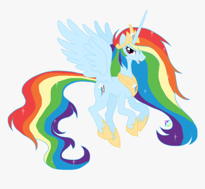 Princess Rainbow Dash - My Little Pony Rainbow Dash Princess, HD Png Download, Free Download