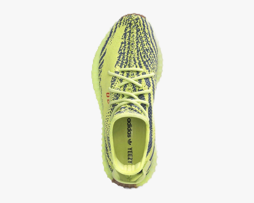 Zebra Yeezy Frozen Yellow, HD Png Download, Free Download