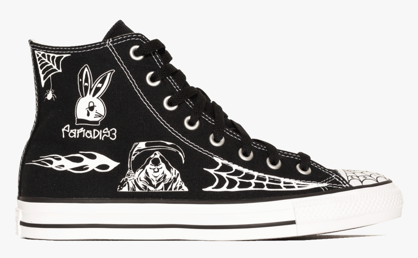 Converse Sneakers Ctas Pro X Sean Pablo Black 167952c - Converse, HD Png Download, Free Download