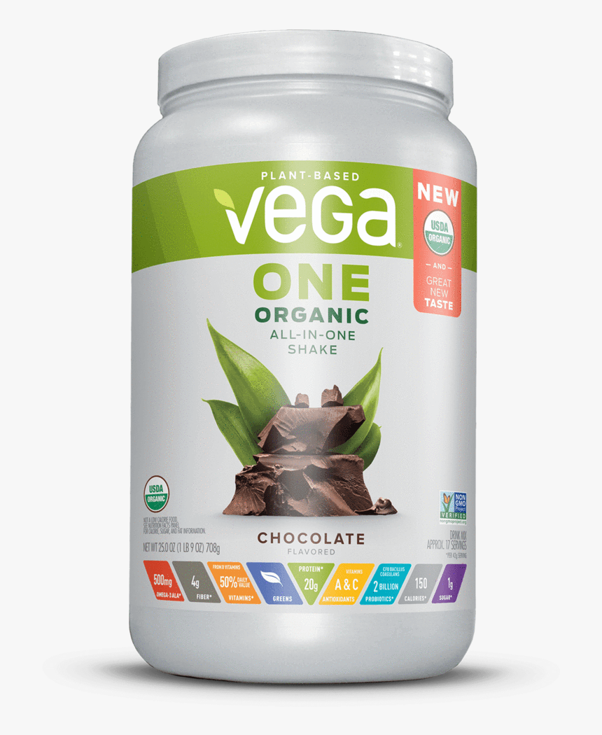 Vega One Organic All In One Shake, HD Png Download, Free Download