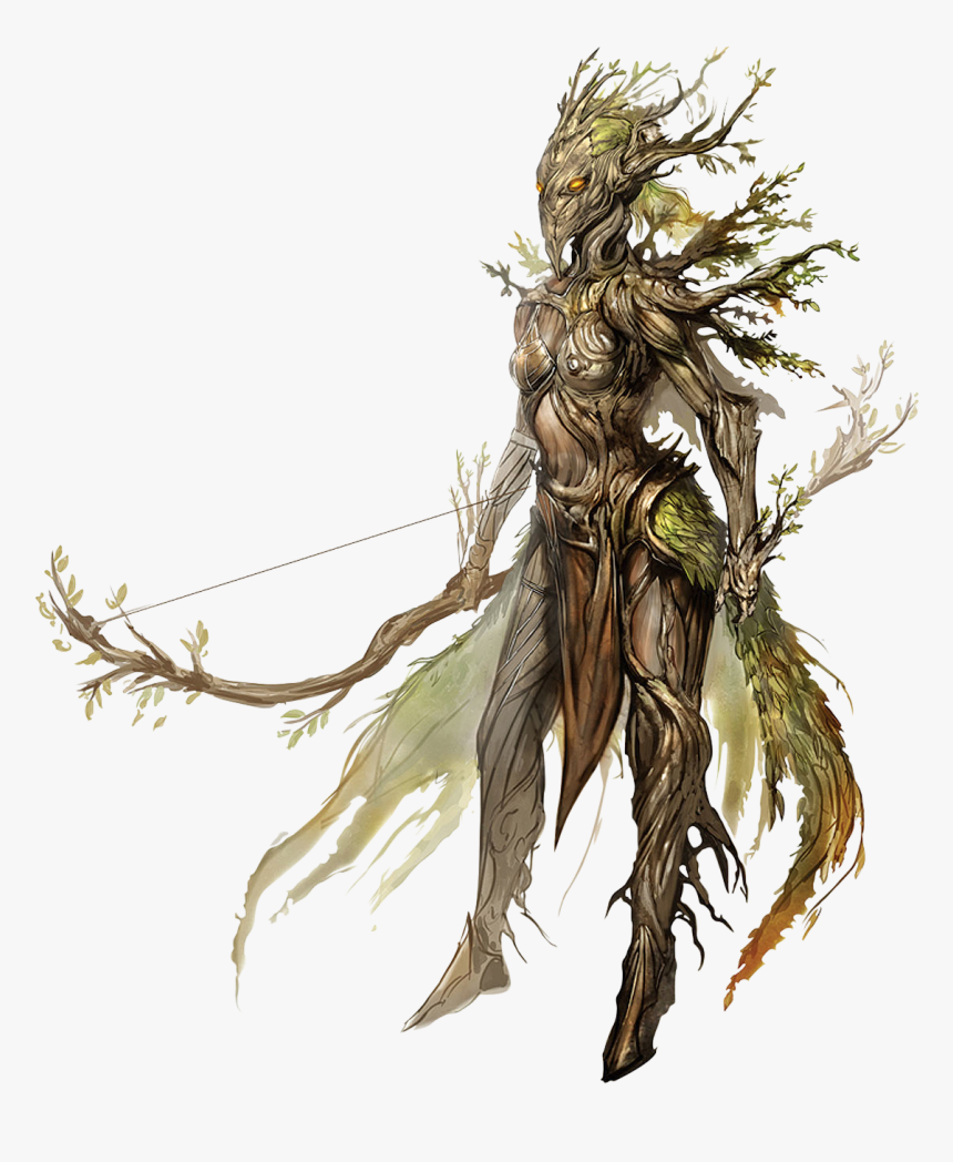 Guild Wars 2 Sylvari Concept Art, HD Png Download, Free Download