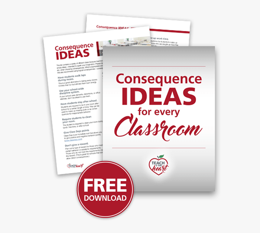 Consequence Ideas For Every Classroom - Poster, HD Png Download, Free Download