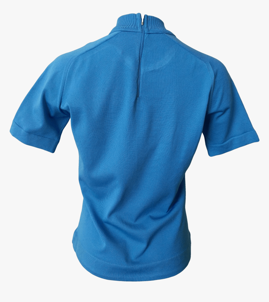 Blue Athletic Tee With Collarby Sears - Polo Shirt, HD Png Download, Free Download