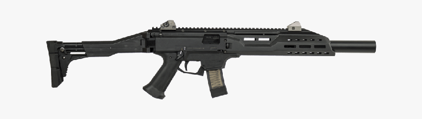 Scorpion Evo 3 S1 Carbine With Faux Suppressor, HD Png Download, Free Download