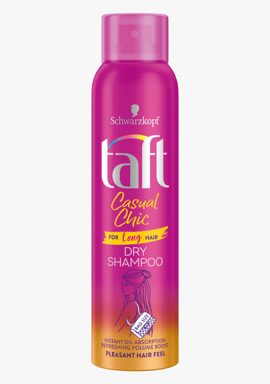Taft Com Casual Chic Long Hair Dry Shampoo - Taft Casual Chic, HD Png Download, Free Download