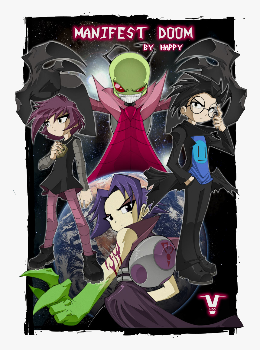 Invader Zim Manifest Doom Cover , Png Download - Invader Zim Manifest Doom, Transparent Png, Free Download