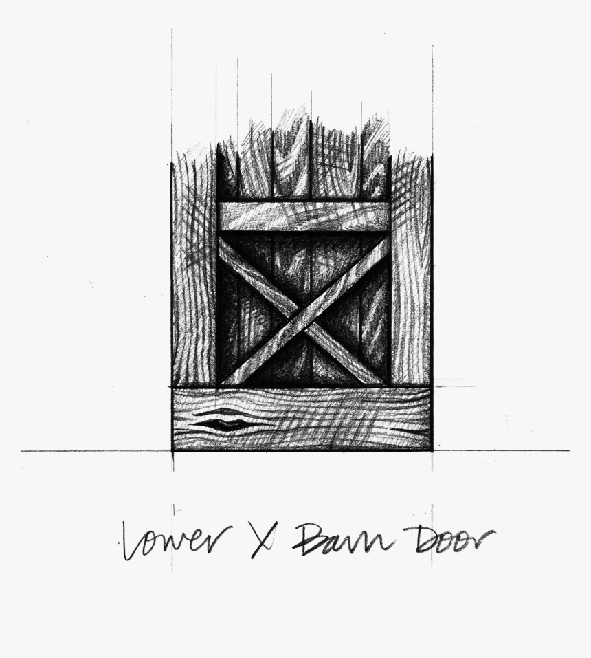 Drawing Doors Sketch, HD Png Download, Free Download