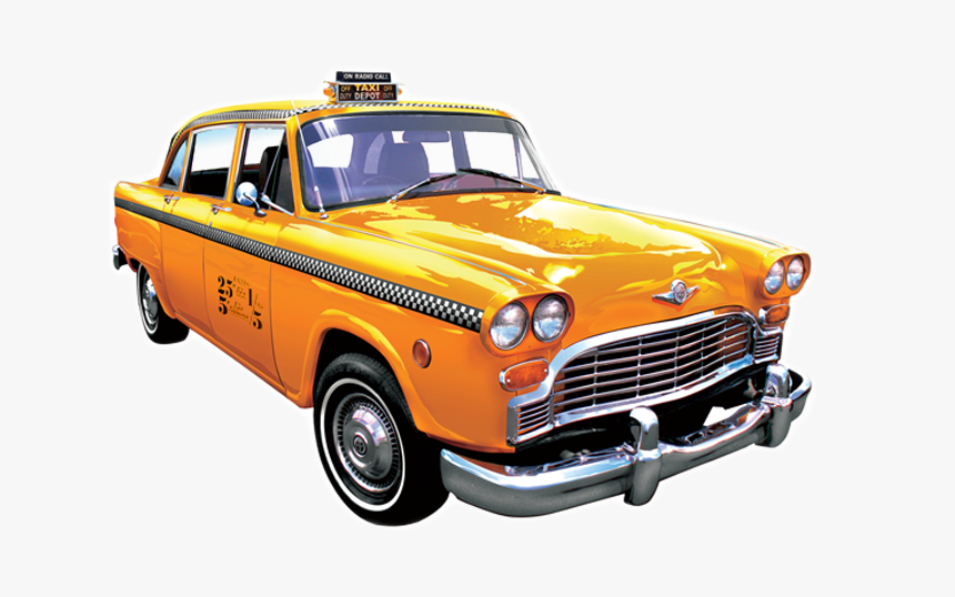 Taxi - Old Taxi Car Png, Transparent Png, Free Download