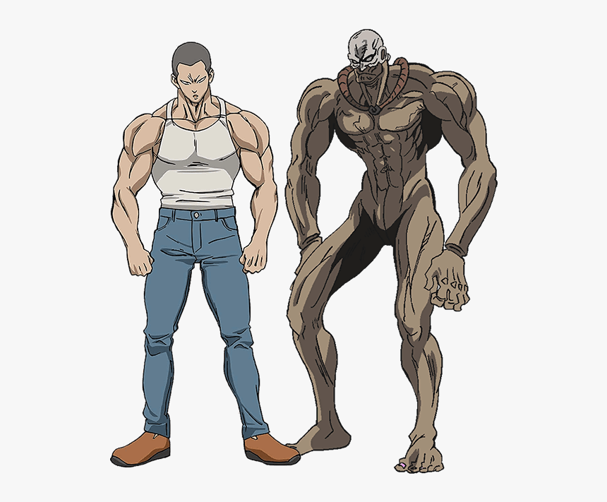 One Punch Man Characters Fukegao And Marugori - One Punch Man Concept Art, HD Png Download, Free Download