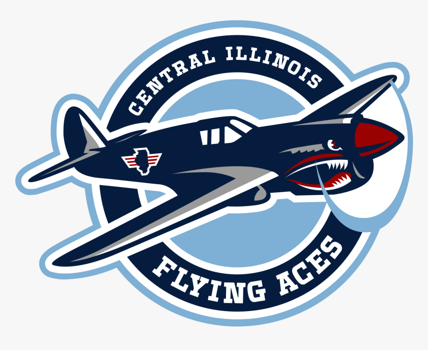 Central Illinois Flying Aces Logo, HD Png Download, Free Download