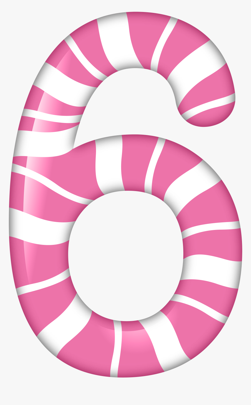 Ice Clipart Six - Candy Numbers Png, Transparent Png, Free Download