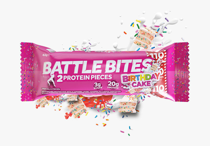 Battle Bites Birthday Cake Bar 62g"
 Data-large Image="//cdn - Battle Bites Red Velvet, HD Png Download, Free Download