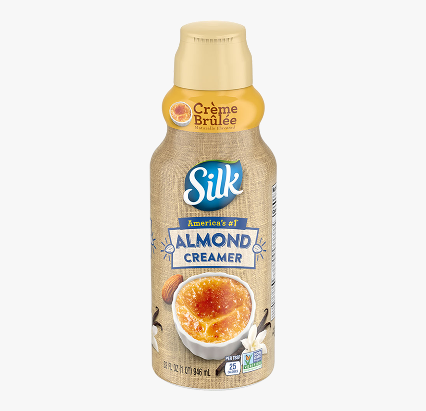 Silk Crème Brulee Almond Creamer - Silk Creme Brulee Creamer, HD Png Download, Free Download