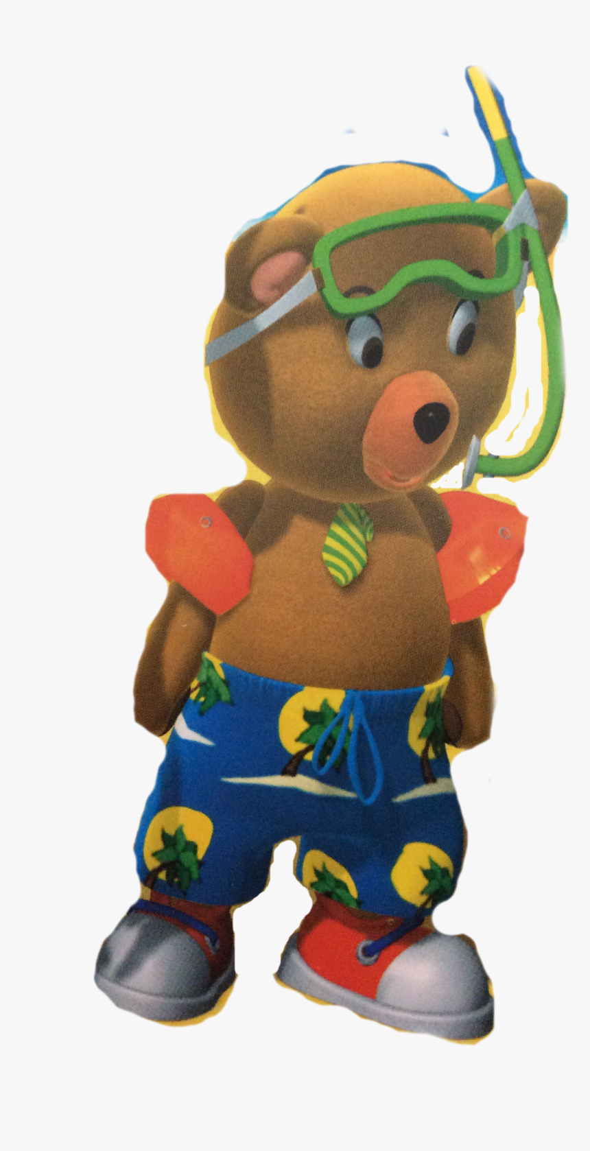 Master Tubby Bear Beach - Master Tubby Bear, HD Png Download, Free Download