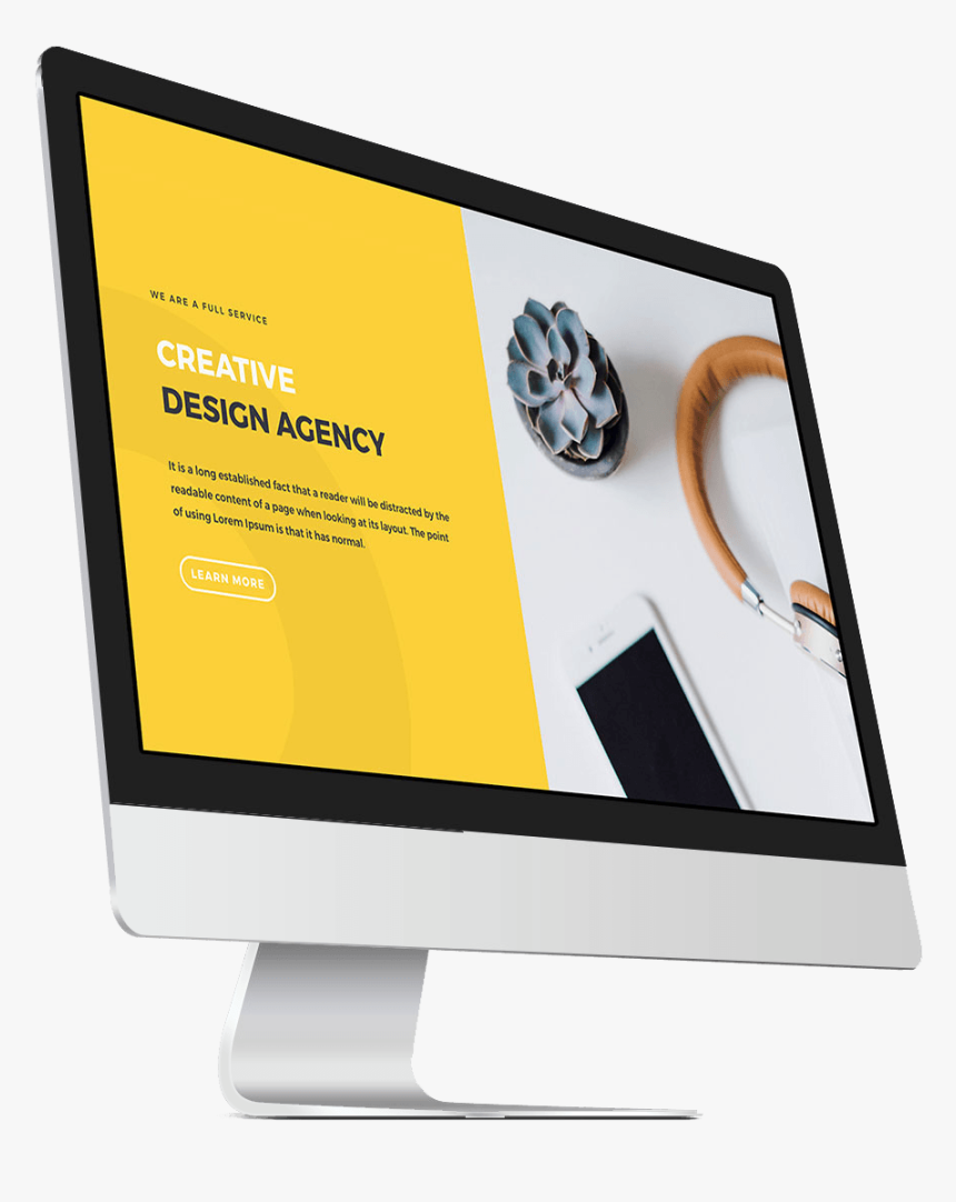 Creative Wordpress Website Design - Web Design, HD Png Download, Free Download