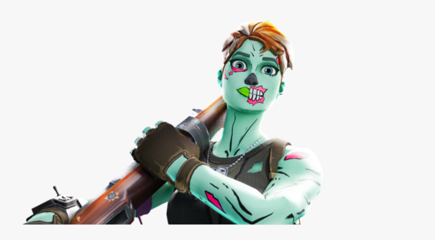 Ghoul Trooper Png - Skin Ghoul Trooper Fortnite 3d, Transparent Png, Free Download