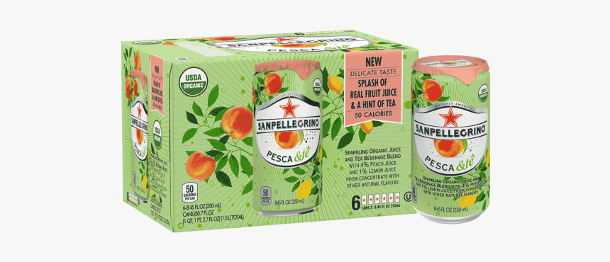 San Pellegrino Pesca Tea, HD Png Download, Free Download