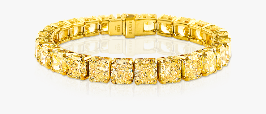 Graff Yellow Diamond Bracelet, HD Png Download, Free Download