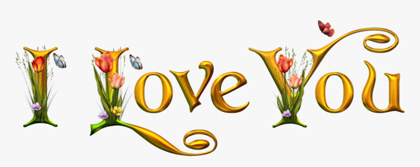 Love You Png Hd Clipart , Png Download - Flax-leaved Tulip, Transparent Png, Free Download