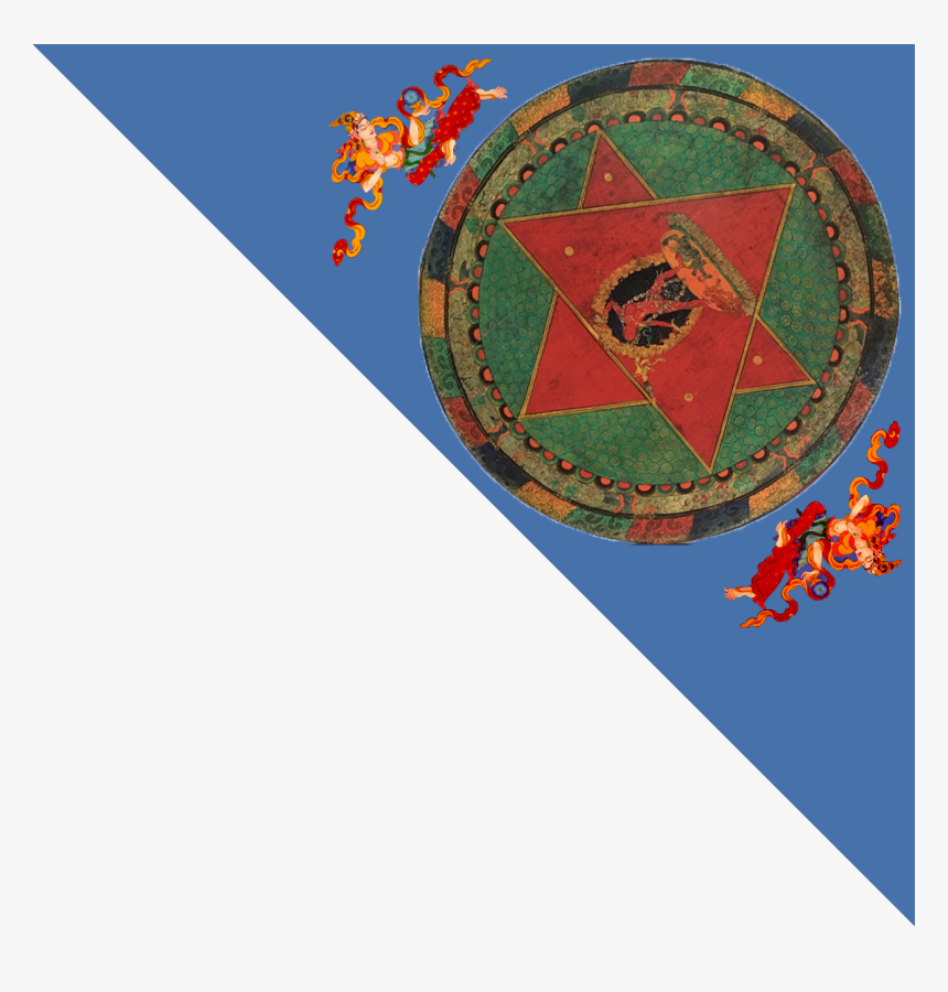 Ceiling Mandala Sponsorship"
 Class= - Vajrayogini Mandala, HD Png Download, Free Download