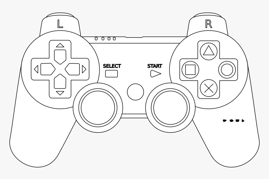 Video Game Controller Clip Art, HD Png Download, Free Download