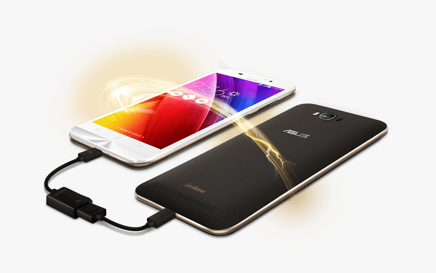 Asus Zenfone Max Powerbank - Phone Charge Another Phone, HD Png Download, Free Download