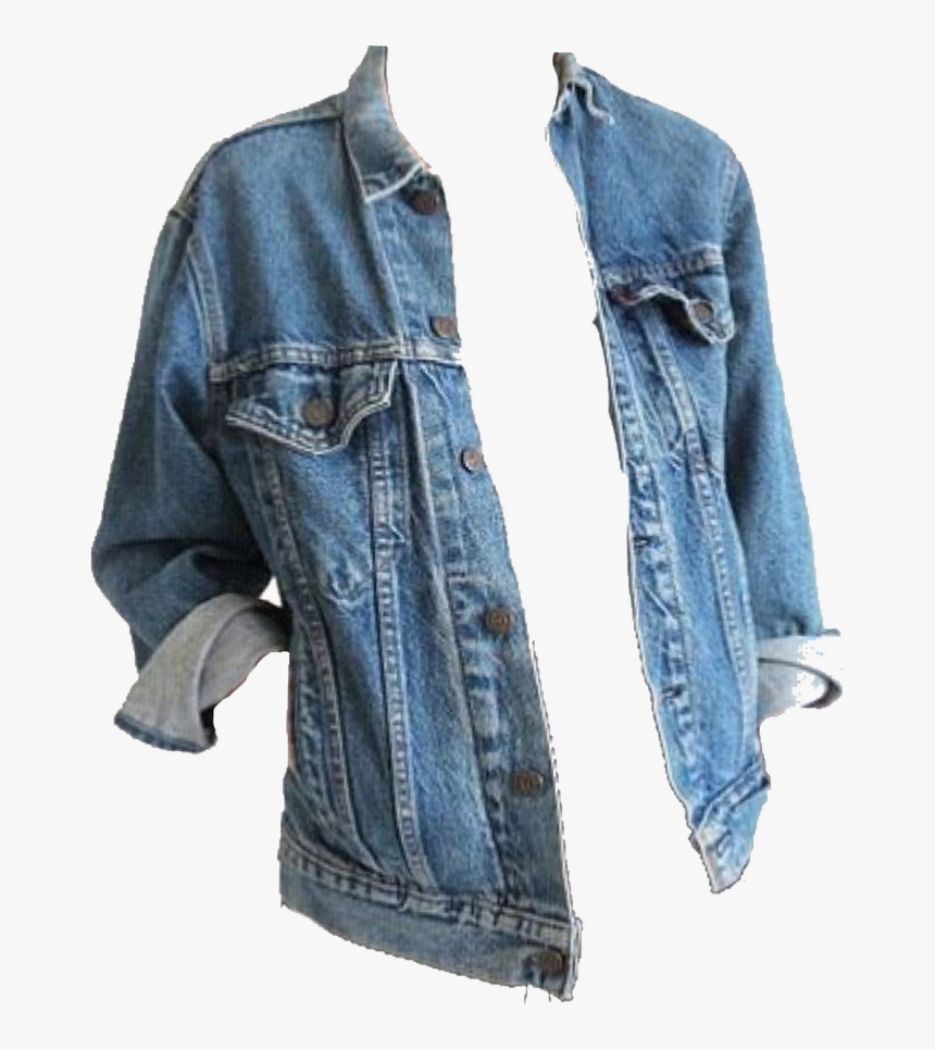 Aesthetic Jean Jacket Png, Transparent Png, Free Download